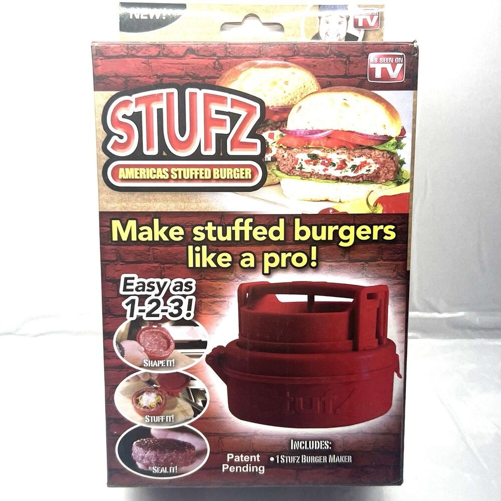 STUFZ - AMERICANS STUFFED BURGER AS SEEN ON TV NEW IN BOX